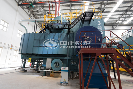 75噸SZS系列冷凝式燃?xì)膺^熱蒸汽鍋爐項(xiàng)目