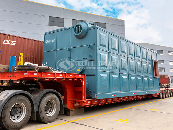 運往哈爾濱的中正SZS燃?xì)鉄崴仩t