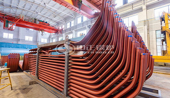 江蘇常熟4噸節(jié)能型WNS系列三回程燃?xì)庹羝仩t項目